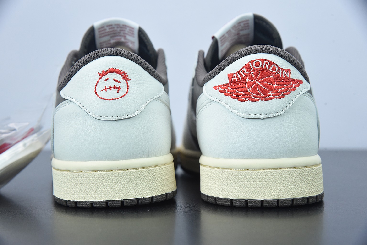 0H2K6 纯原 Travis Scott x AJ1 Low OG SP TS联名白棕倒勾低帮 DM7866-162
