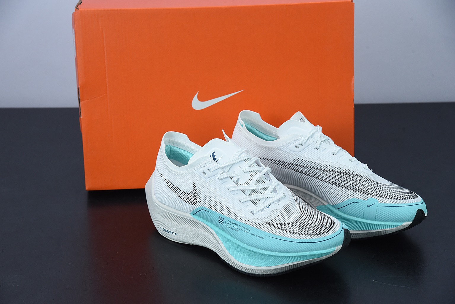 NK ZoomX Vaporfly Next% 马拉松跑步鞋二代 货号：CU4123-101