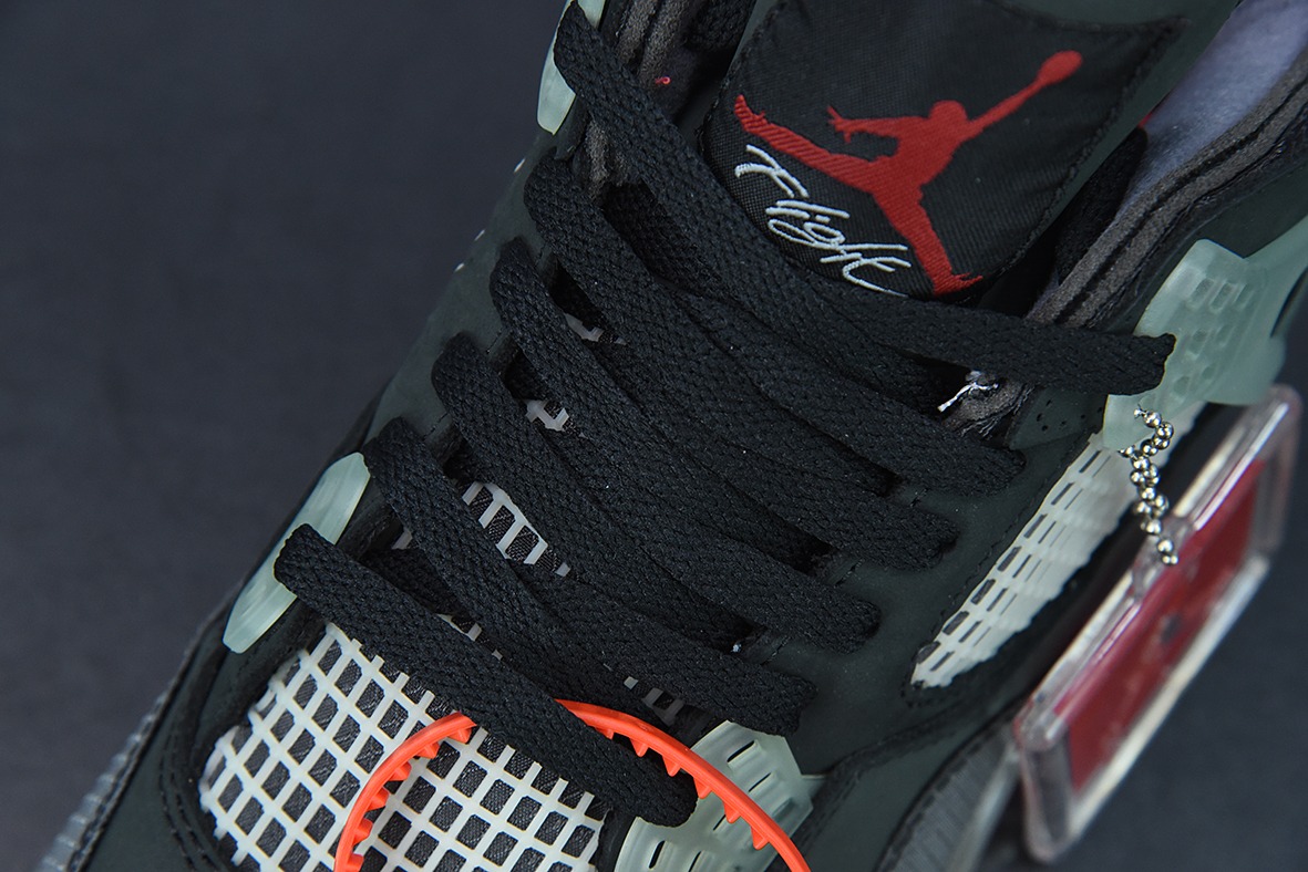 H05N3 Off-white x Air Jordan 4 AJ4乔4 OW联名 AJ4乔4 文化篮球鞋 CV9388-001