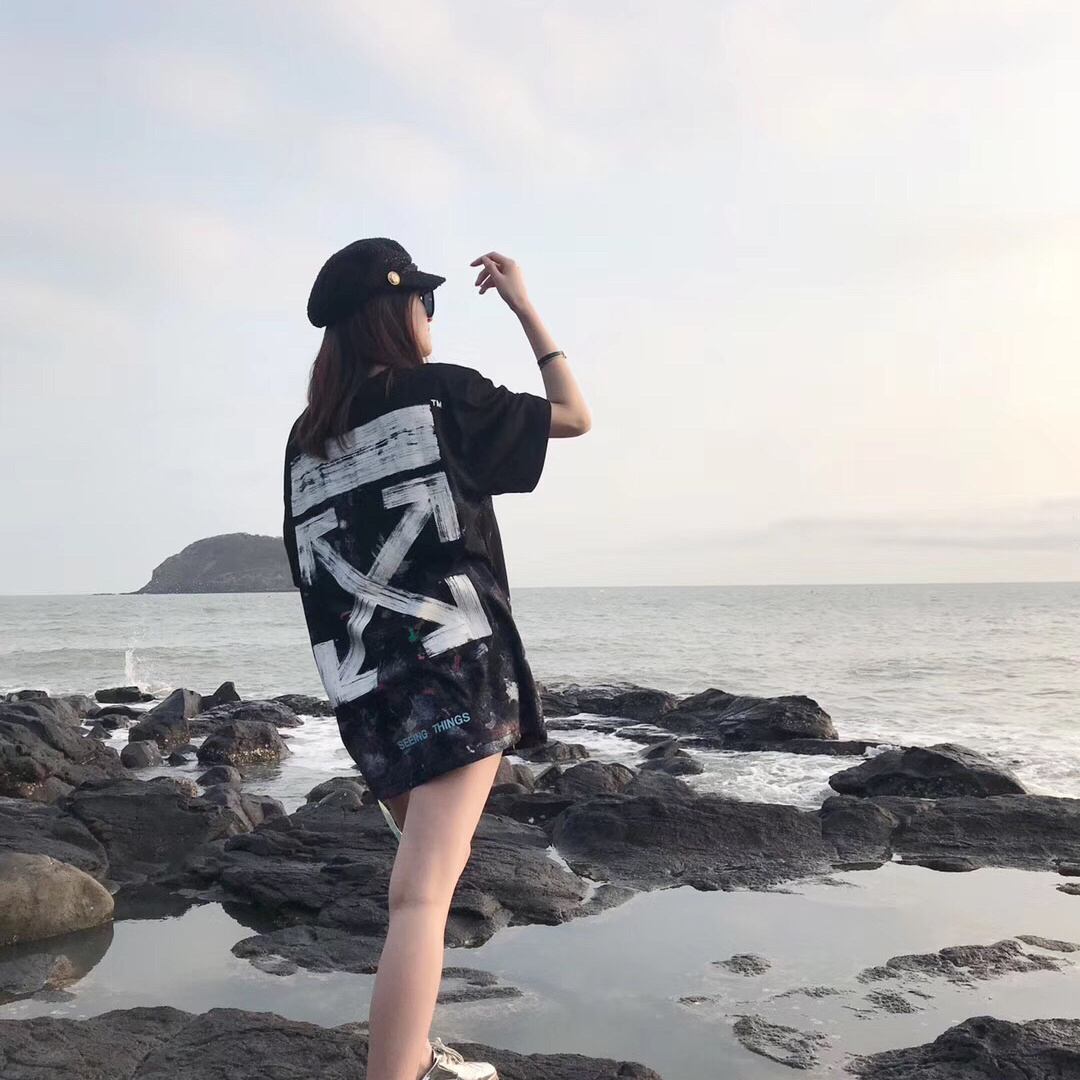 Upper body collection picture OFF WHITE CO VIRGIL 17ss Starry sky fireworks sp