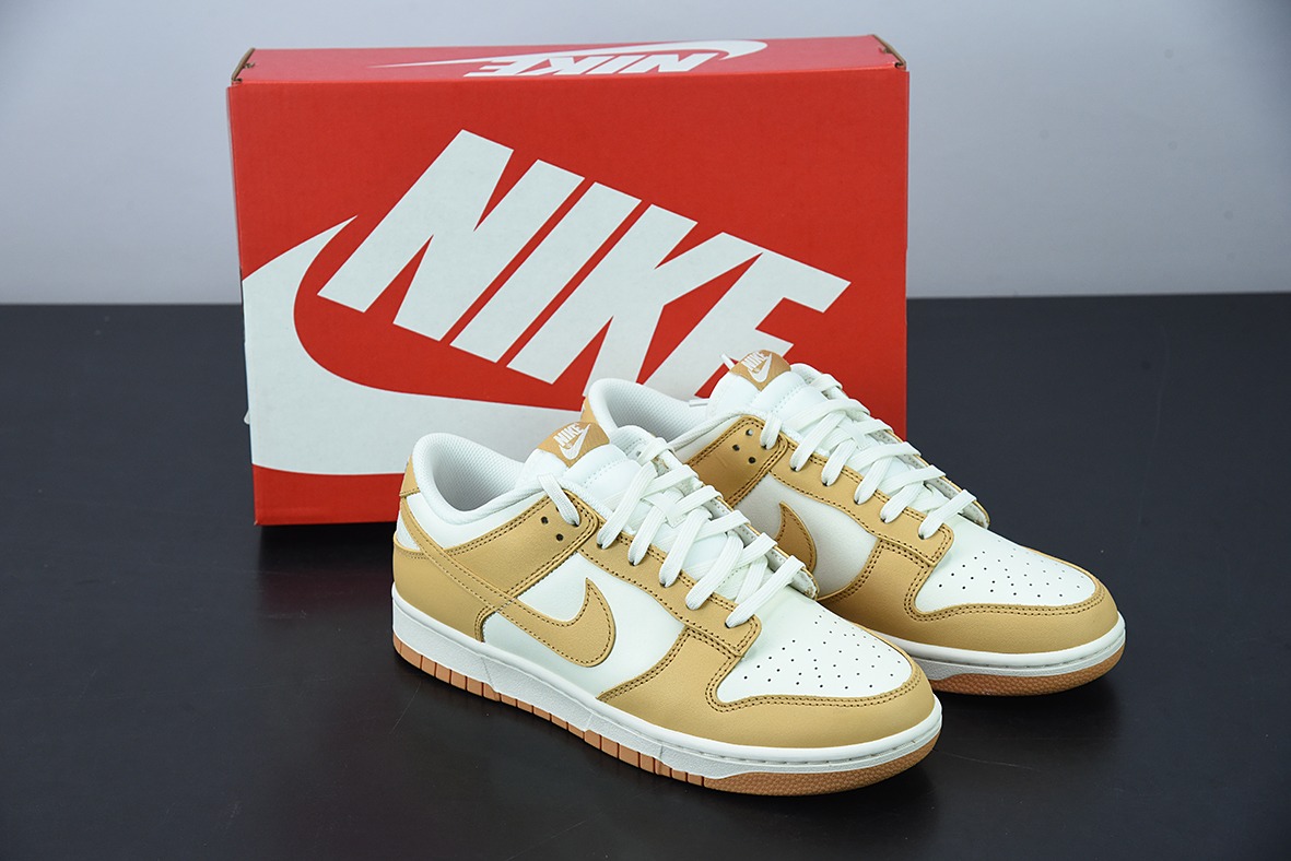 M00B5 纯原版本 NK Dunk Low " Harvest Moon" 浅橙 低帮运动休闲板鞋 货号:DD1503-114