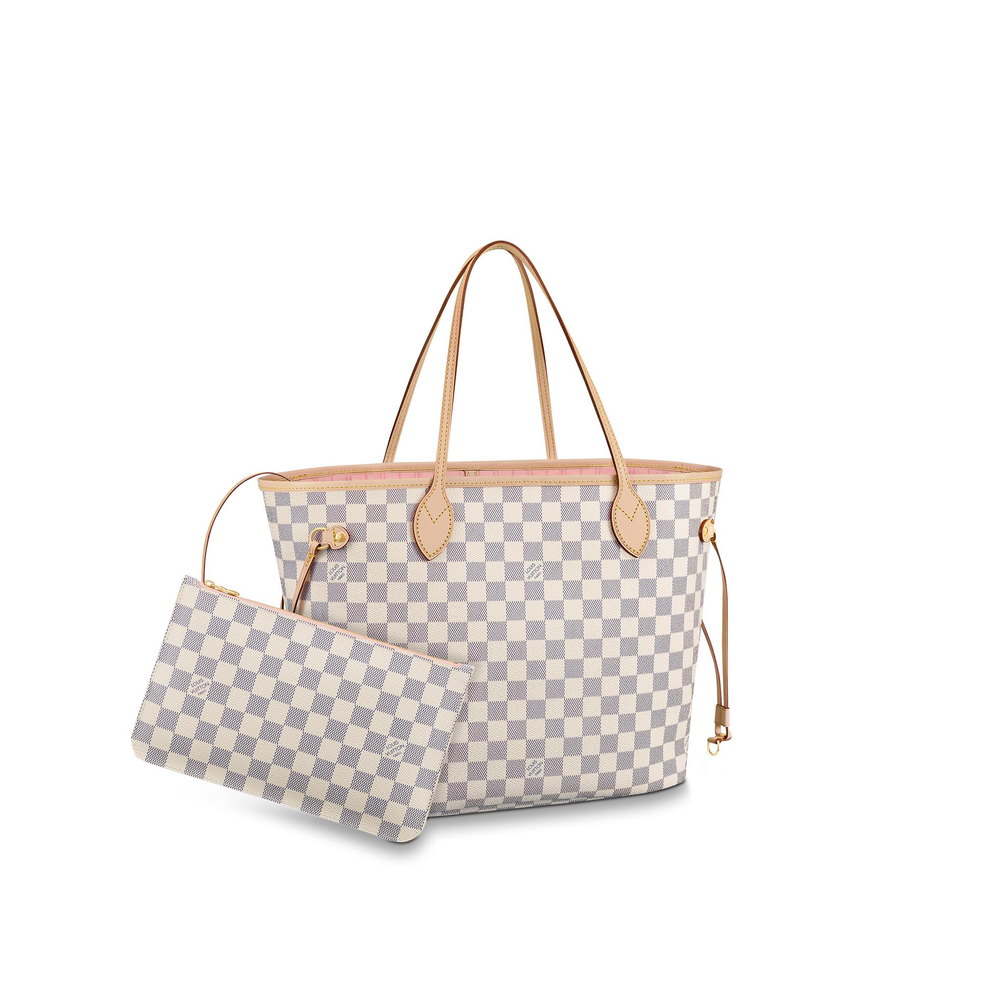Louis Vuitton M41605 Handbag with Elegant Pink Lining
