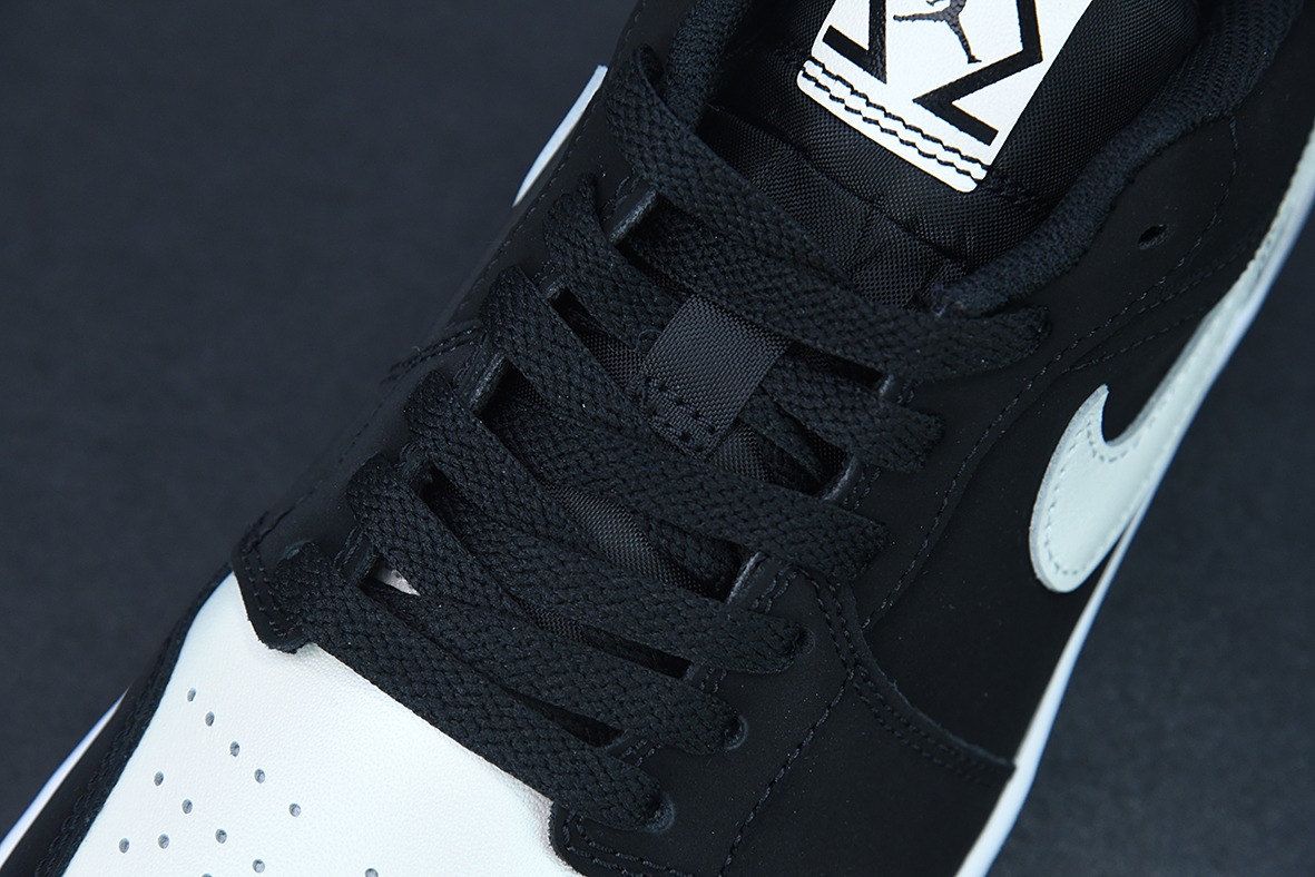 Air Jordan 1 AJ1 Low低帮 珠光白黑熊猫 男鞋 货号：DH6931-001