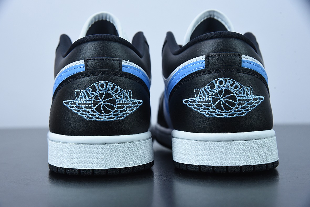 Air Jordan 1 University Blue AJ1low 低帮黑白蓝篮球鞋货号:DC0774-041