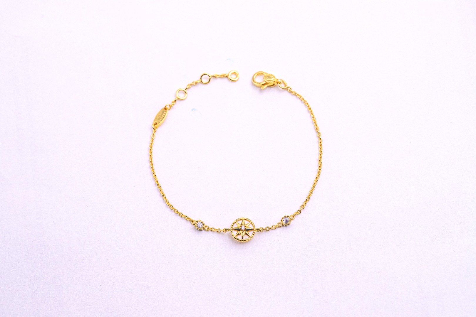 Dior Jewelry Bracelet Gold Rose White Yellow Victoire Chains