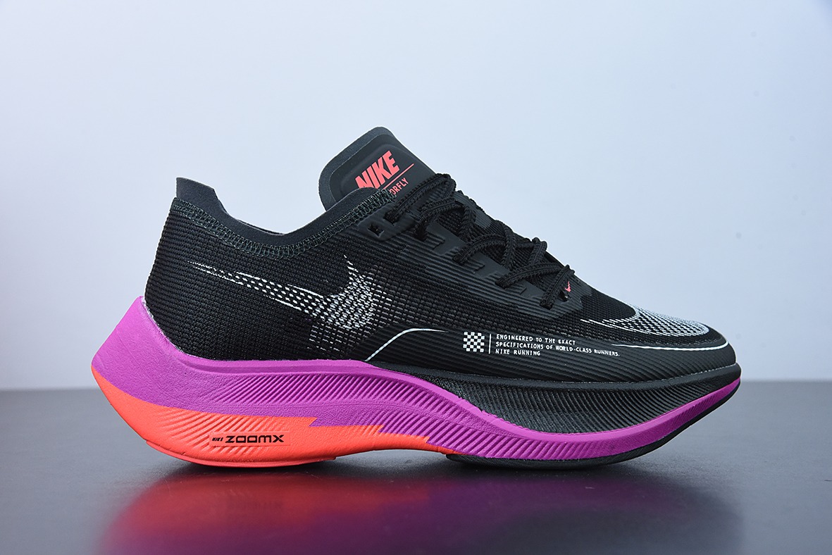 Nk ZoomX Vaporfly NEXT％ 2 马拉松针织面透气运动跑鞋 货号：CU4111-002