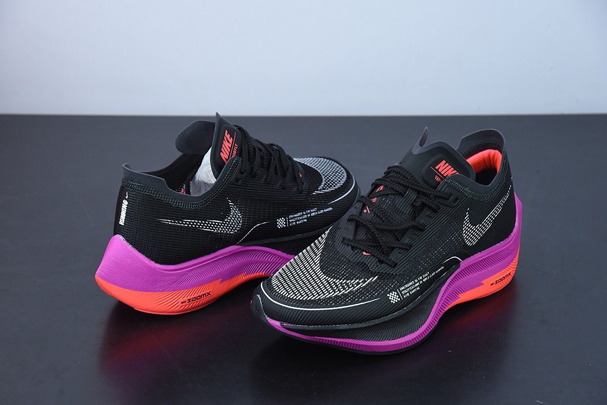 Nk ZoomX Vaporfly NEXT％ 2 马拉松针织面透气运动跑鞋 货号：CU4111-002
