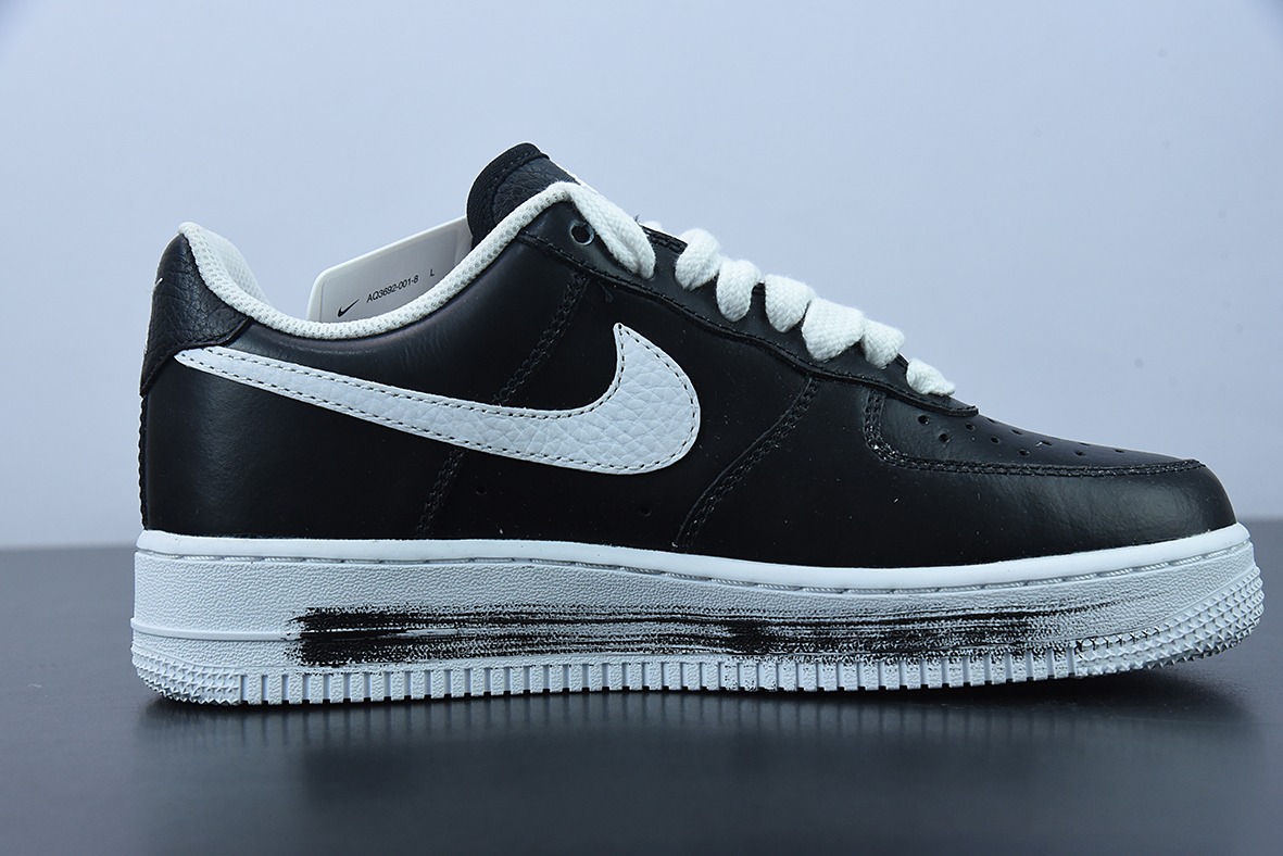 PEACEMINUSONE x NK AIR FORCE 1"PARA-NOISE" 权志龙联名空军一号低帮 黑白 货号:AQ3692-001