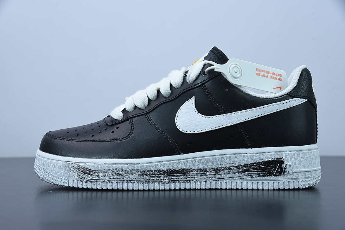 PEACEMINUSONE x NK AIR FORCE 1"PARA-NOISE" 权志龙联名空军一号低帮 黑白 货号:AQ3692-001