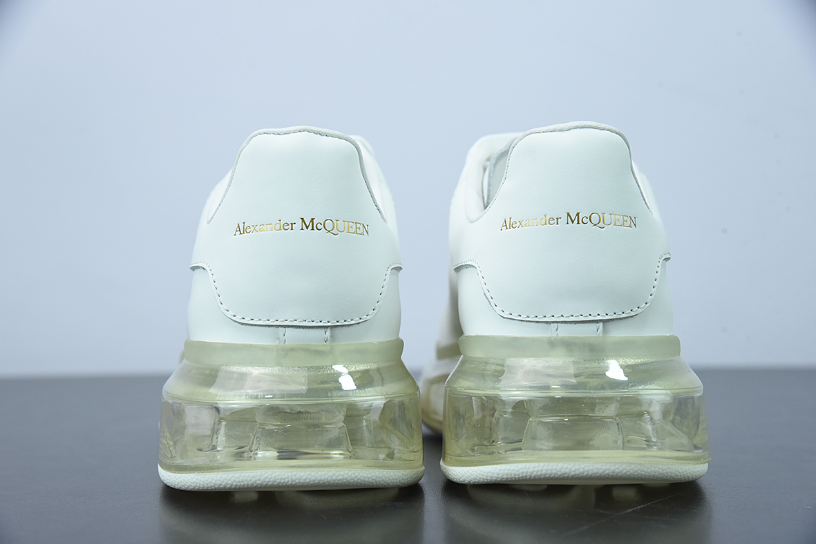 亚历山大·麦昆Alexander McQueen Air Cushion Sneaker低帮时装厚底休闲气垫运动小白鞋