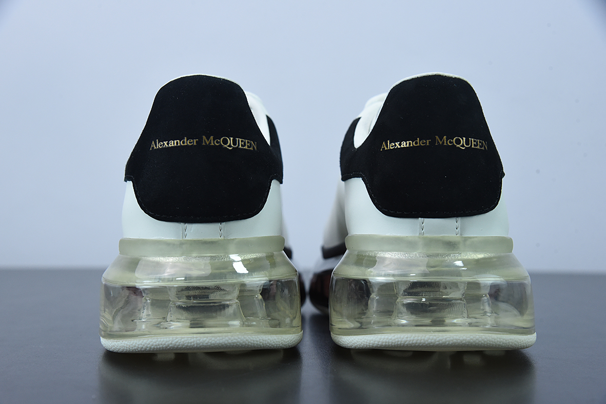 麦昆Alexander McQueen Air Cushion Sneaker低帮时装厚底休闲气垫运动小白鞋