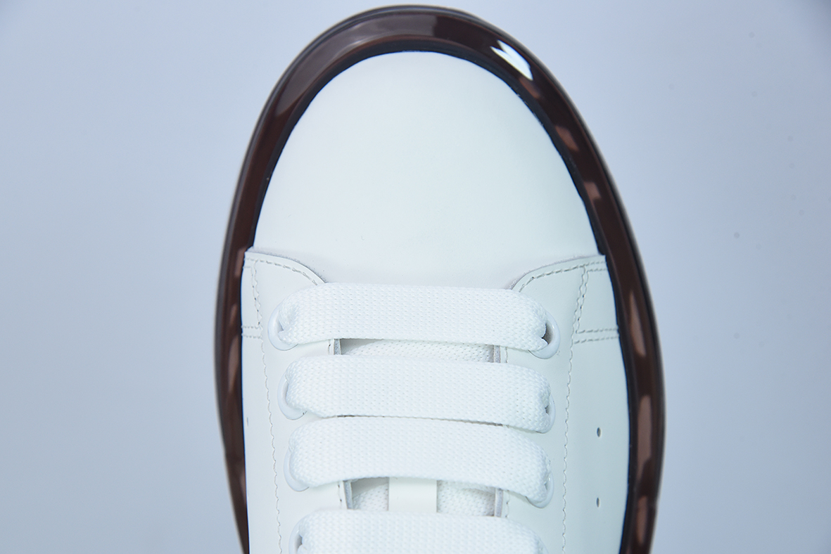 麦昆Alexander McQueen Air Cushion Sneaker低帮时装厚底休闲气垫运动小白鞋