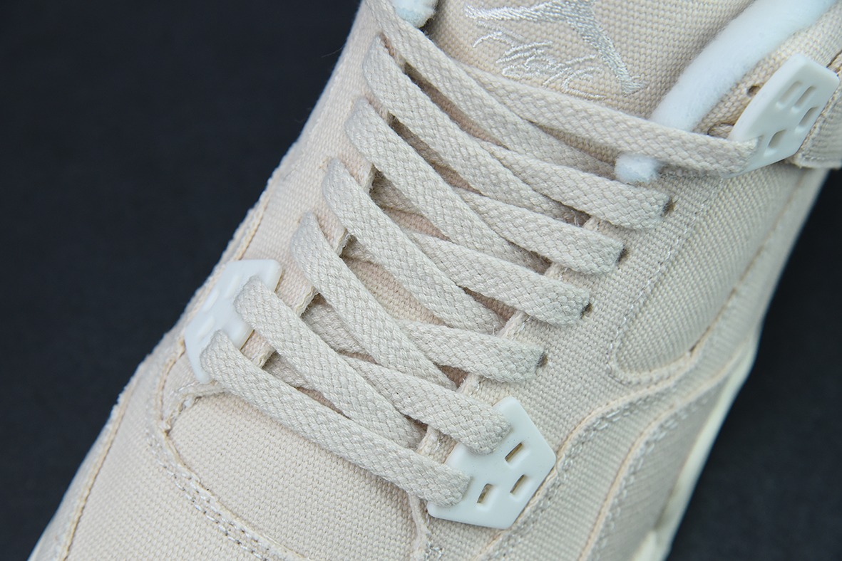 H03G5 纯原版本 Nk Air Jordan 4 Retro"Canvas" AJ4代复古休闲运动文化篮球鞋 货号:DQ4909-100