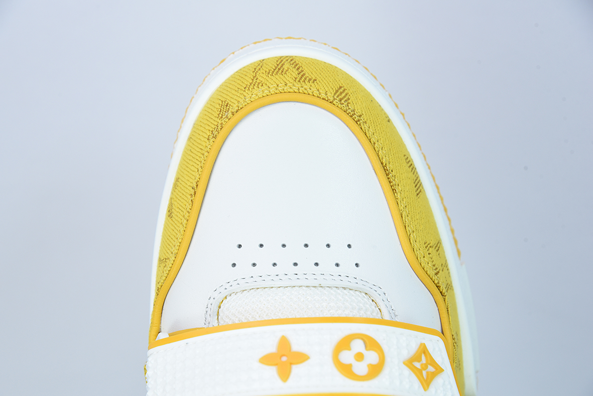 LV/路易威登 2022S限定 官方最新配色男士Trainer运动鞋