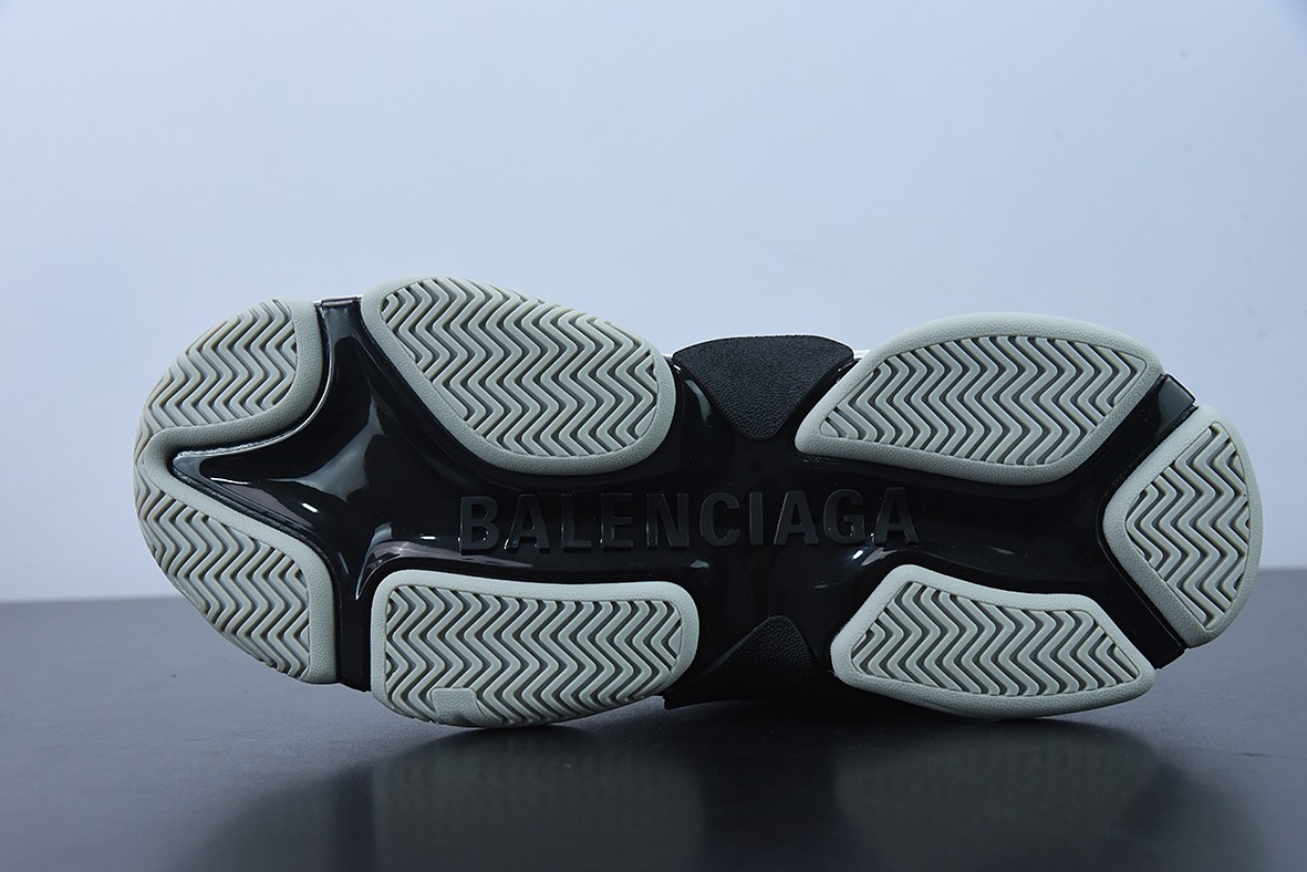 Adidas x Balenciaga Triple S Clear SoleSneaker"White/Black"时装复古厚底增高百搭休闲运动姥爷球鞋5504328000
