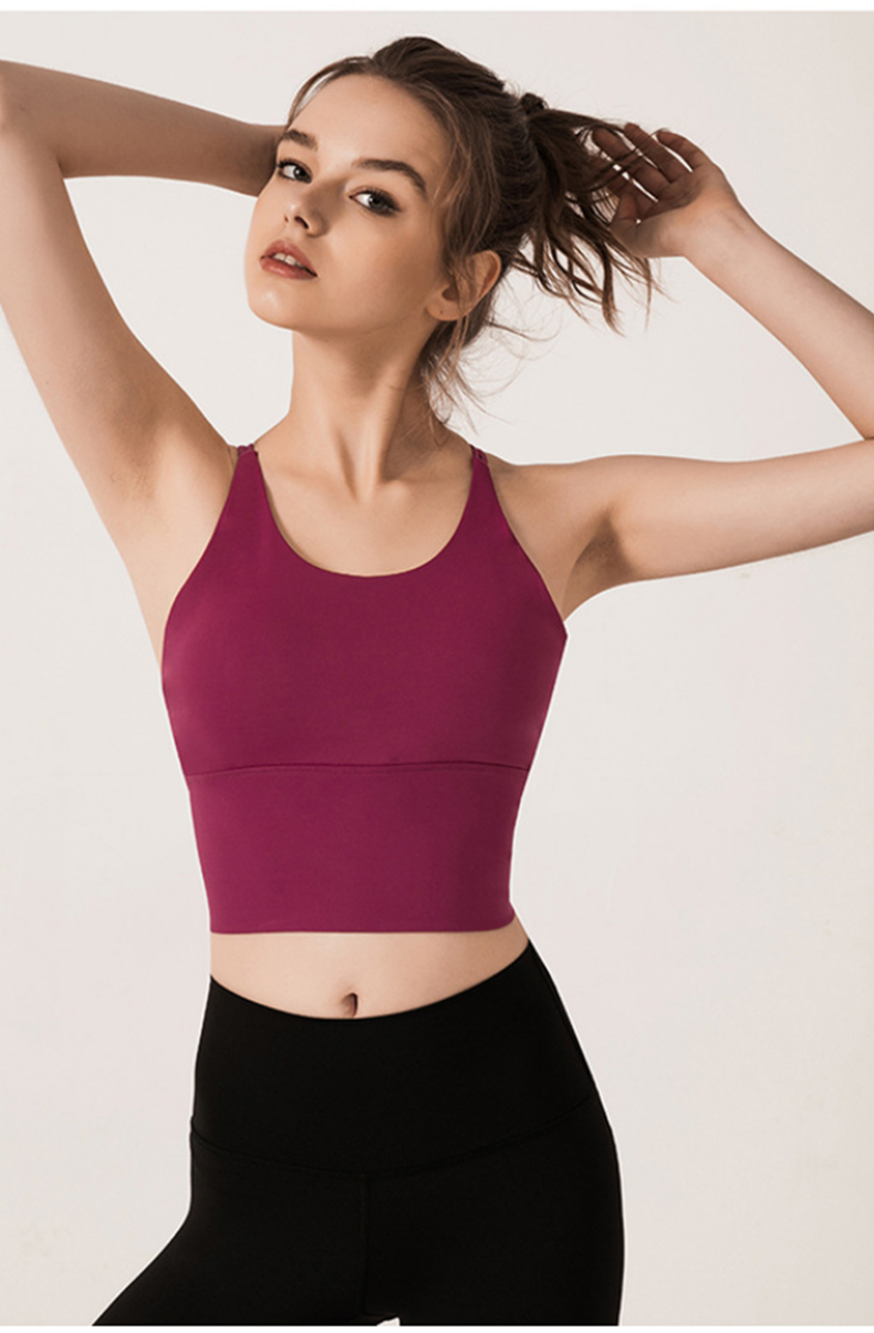 Lululemon sports bra yoga white