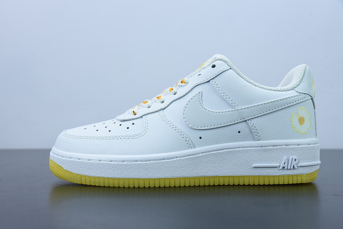[Air Force Series]Nk Air Force 1 Low 07 Little Daisy Stars Velcro Official Ite