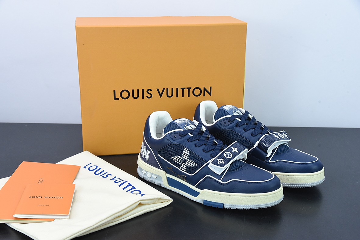 LV/路易威登 2021s LV Trainer 限定联名男士运动鞋
