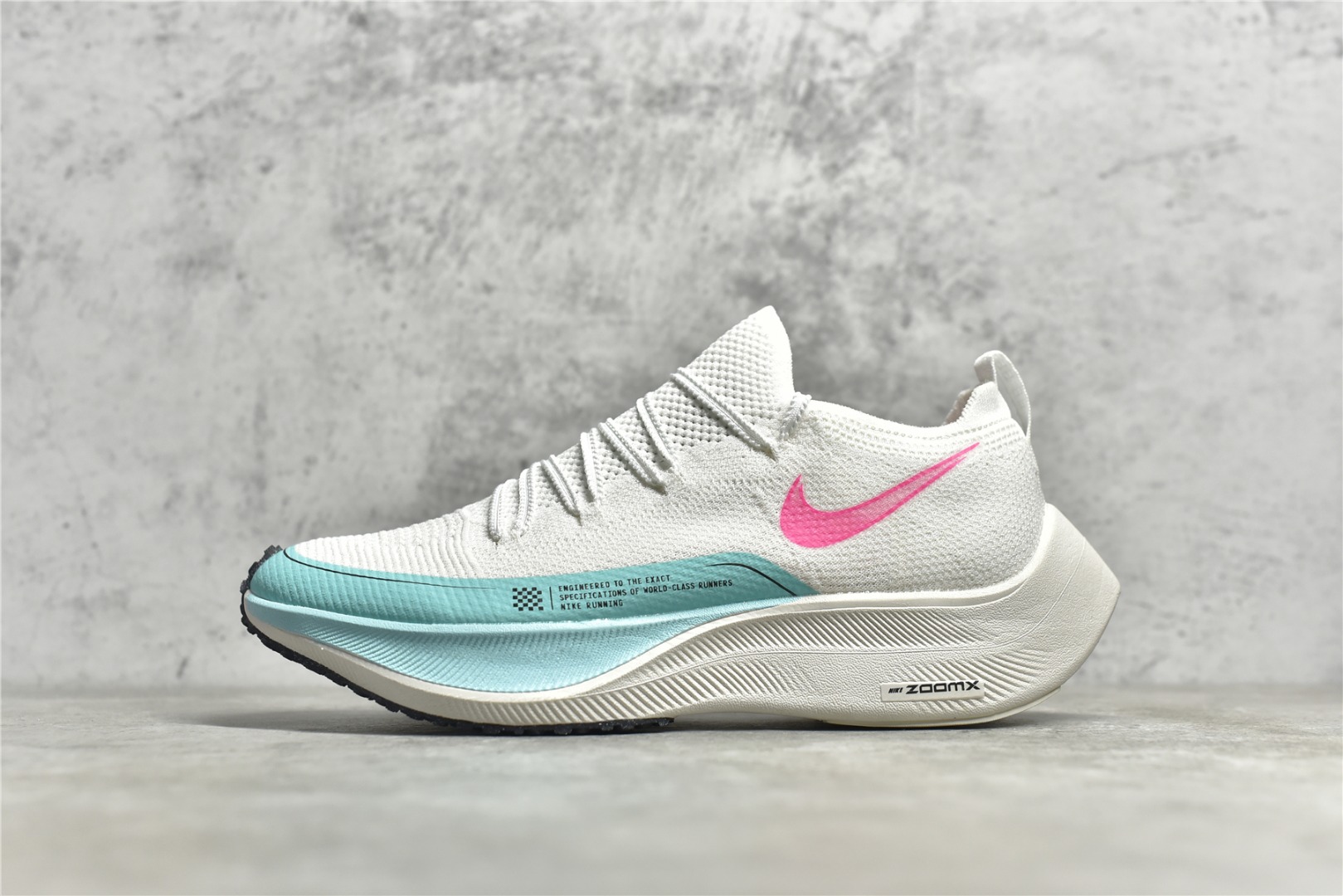 #公司级别 四代NK ZoomX Vaporfly Next% 破2马拉松跑鞋 细节整体升级 这款next%和上一款4%的鞋最大区的别于在鞋面面料 鞋面使用了全新 Vaporweave 科技 这种类似蝉翼的材质相比 Flyknit 更加轻薄透气 非对称的鞋带系统和泡棉护垫的加入令舒适度更高 尺码：36 36.5 37.5 38 38.5 39 40 40.5 41 42 42.5 43 44 44.5 45-选品中心