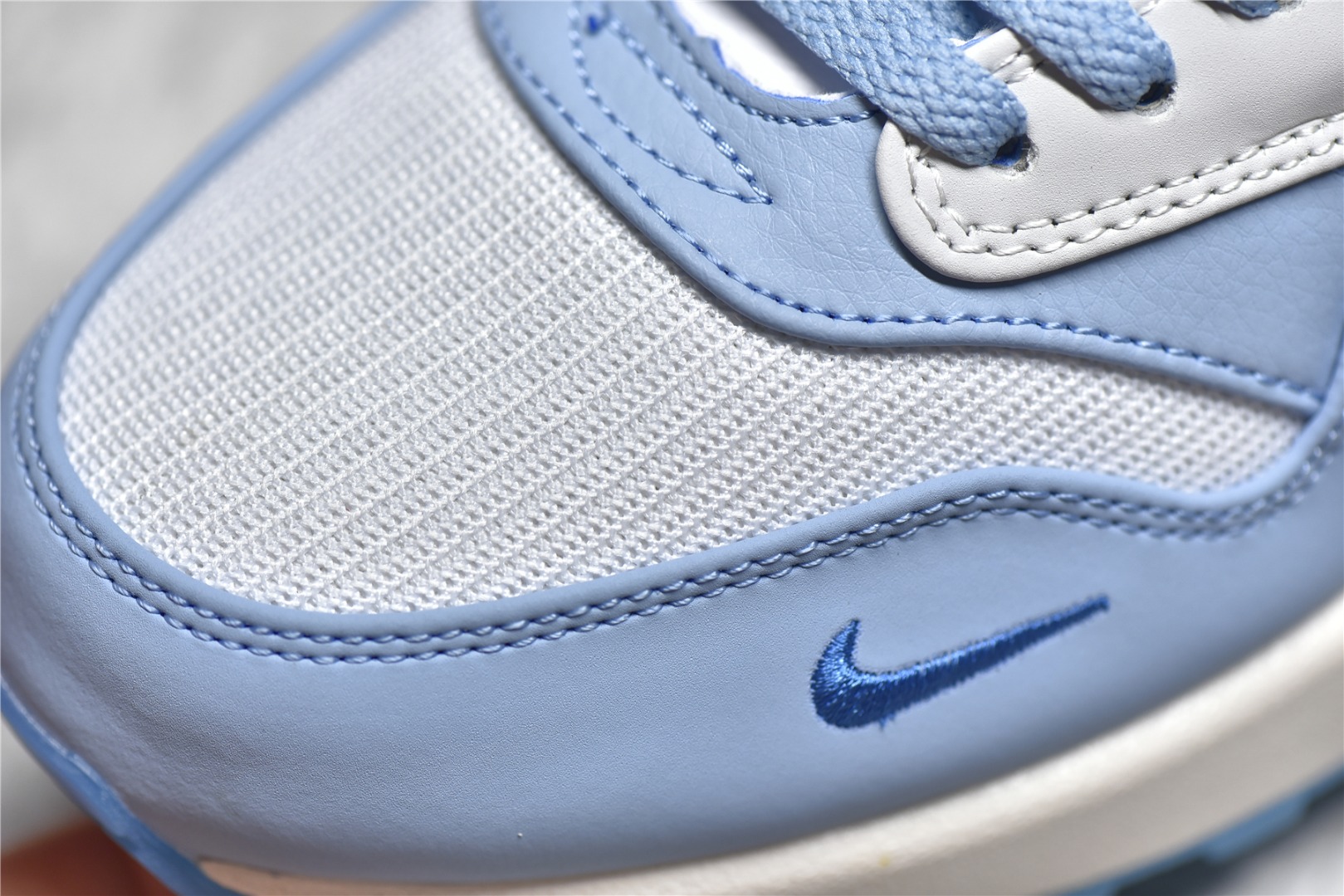 ▪️Detalles de autenticación NK Air Max 1 plano, fabricado con la plantilla y horma originales, serie retro