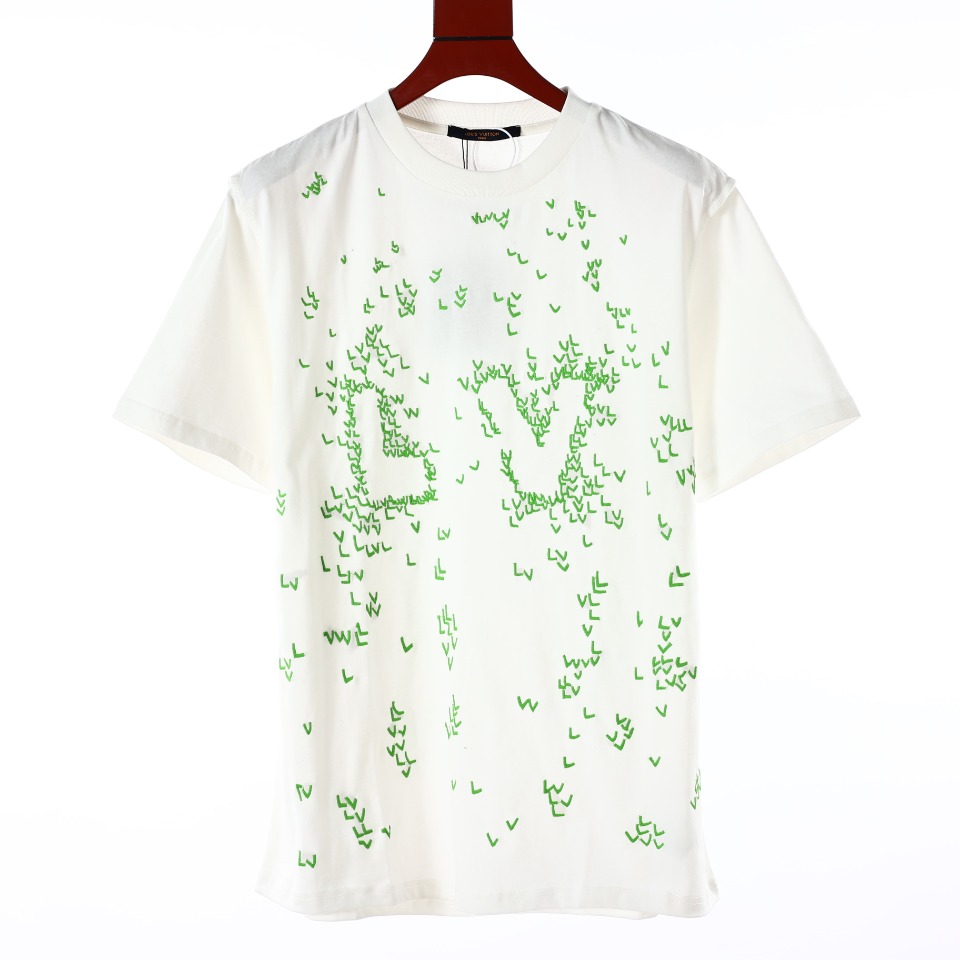 Louis Vuitton Best
 Clothing T-Shirt Embroidery Unisex Short Sleeve