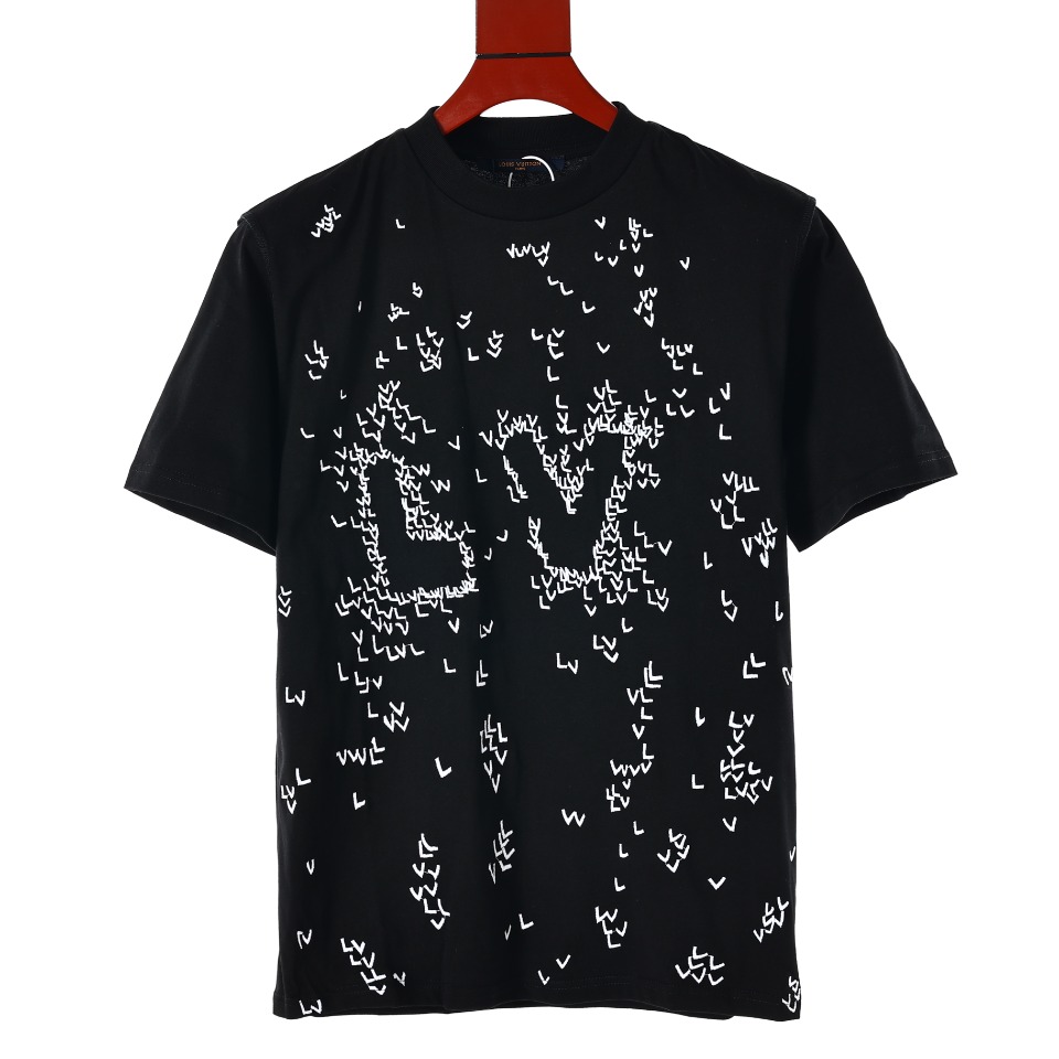 Wholesale Sale
 Louis Vuitton Clothing T-Shirt Embroidery Unisex Short Sleeve