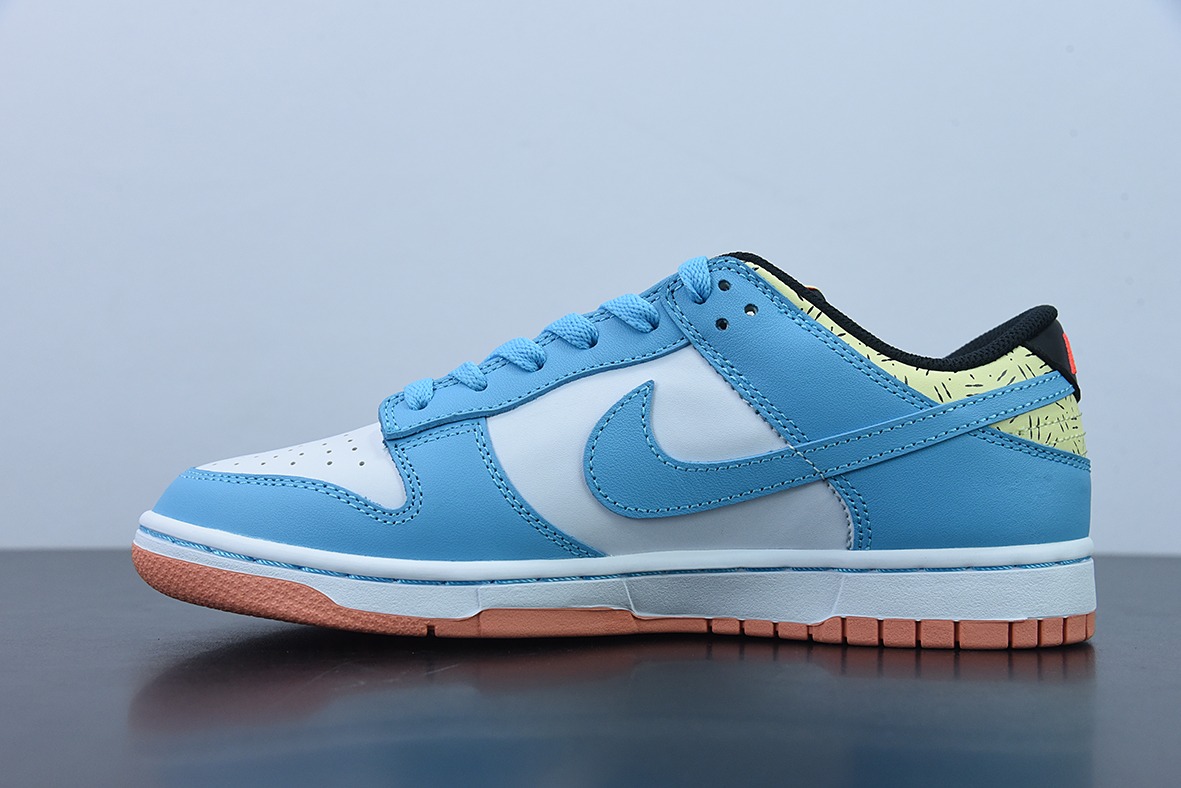 H03K5 纯原 Kyrie Irving x NK Dunk Low 凯里欧文白蓝低帮休闲运动滑板板鞋 货号:DN4179-400