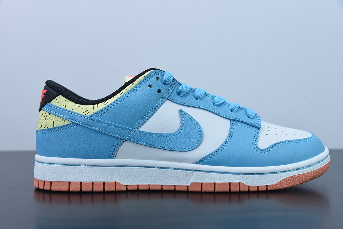 H03K5 纯原 Kyrie Irving x NK Dunk Low 凯里欧文白蓝低帮休闲运动滑板板鞋 货号:DN4179-400