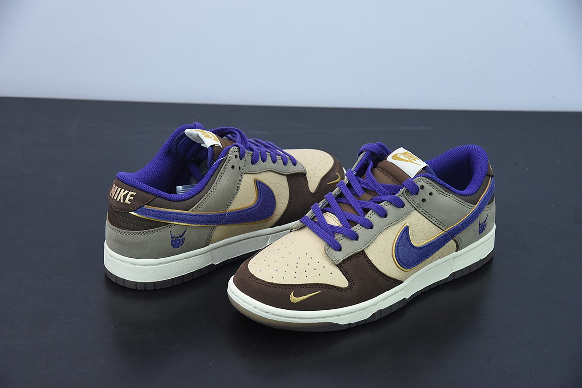 H03K5 纯原 NK Dunk Low "Setsubun" 棕色魔神低帮休闲运动滑板板鞋 货号DQ5009-268