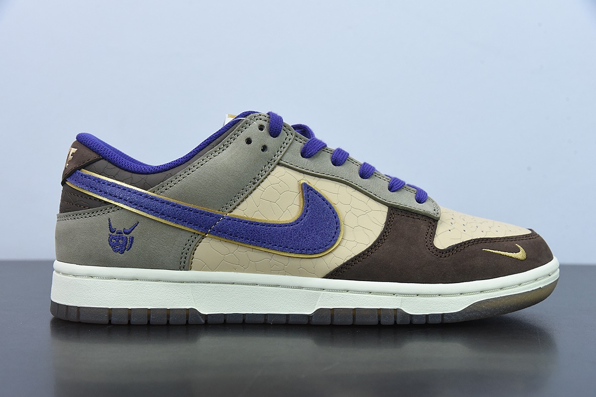 H03K5 纯原NK Dunk Low “Setsubun” 棕色魔神低帮休闲运动滑板板鞋货号 