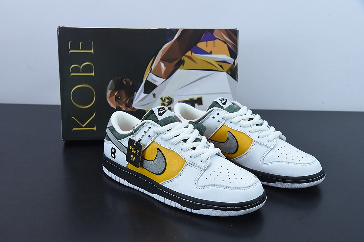 L03H5 纯原版 致敬科比布莱恩特 Nike SB Dunk Low"Coast"扣篮系列低帮休闲运动滑板板鞋 货号:LF2428-001