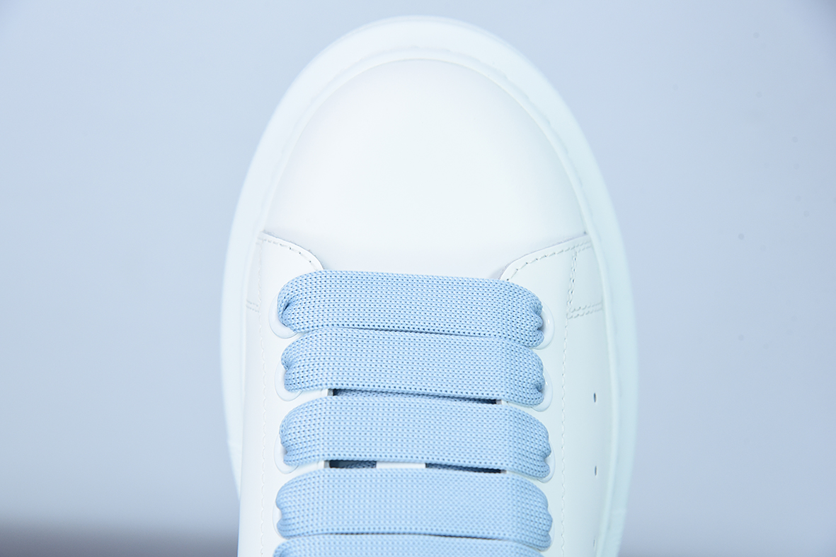 Alexander McQueen/亚历山大麦昆 松糕鞋厚底增高小白鞋D03G6