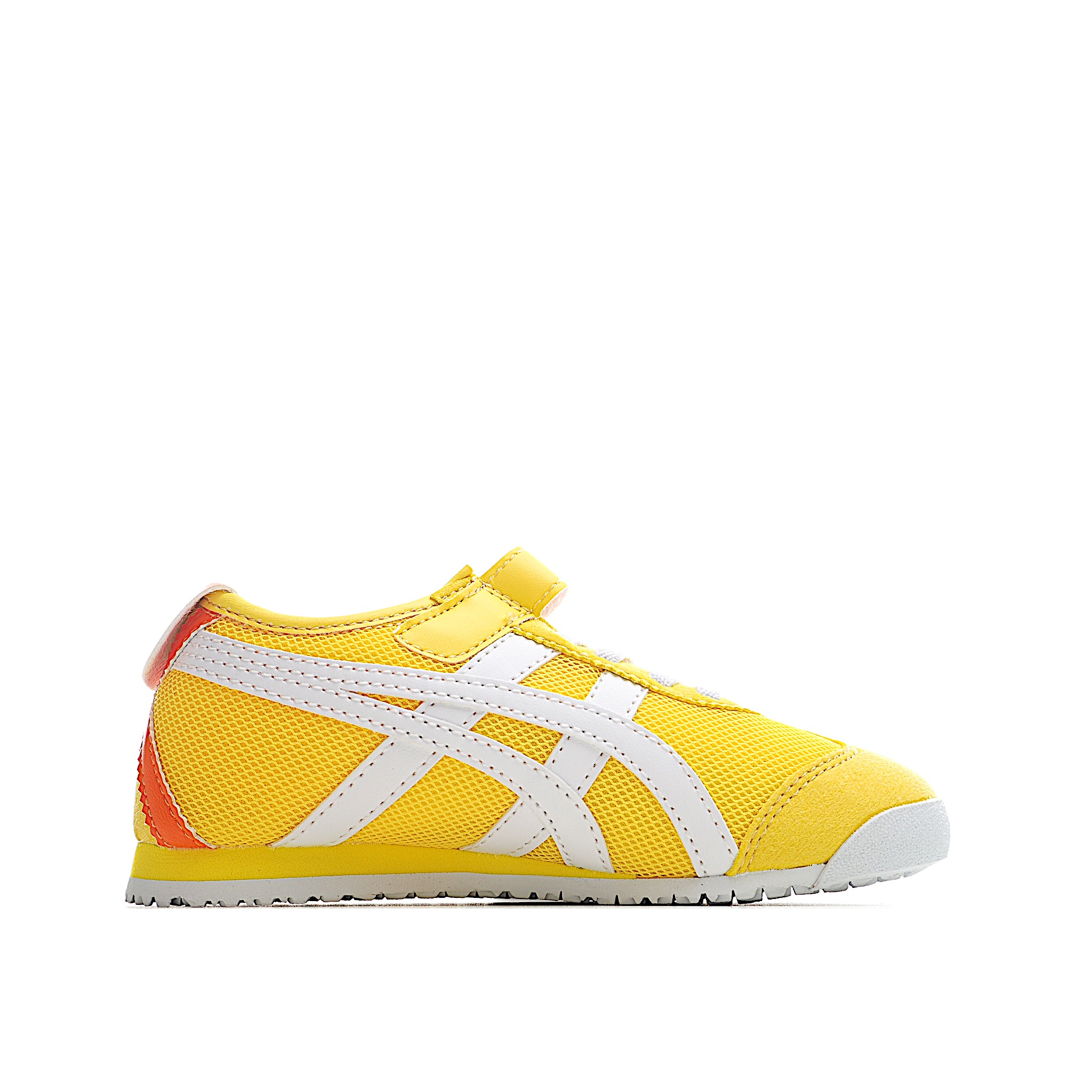 图片[3]-亚瑟士网面单扣儿童鞋24-39 Onitsuka Tiger从款式颜色造型上体现出追求舒适和细节的完美，鞋类更是推崇手工制作的严谨与完美，融舒适性与可穿性的设计风格-选品中心