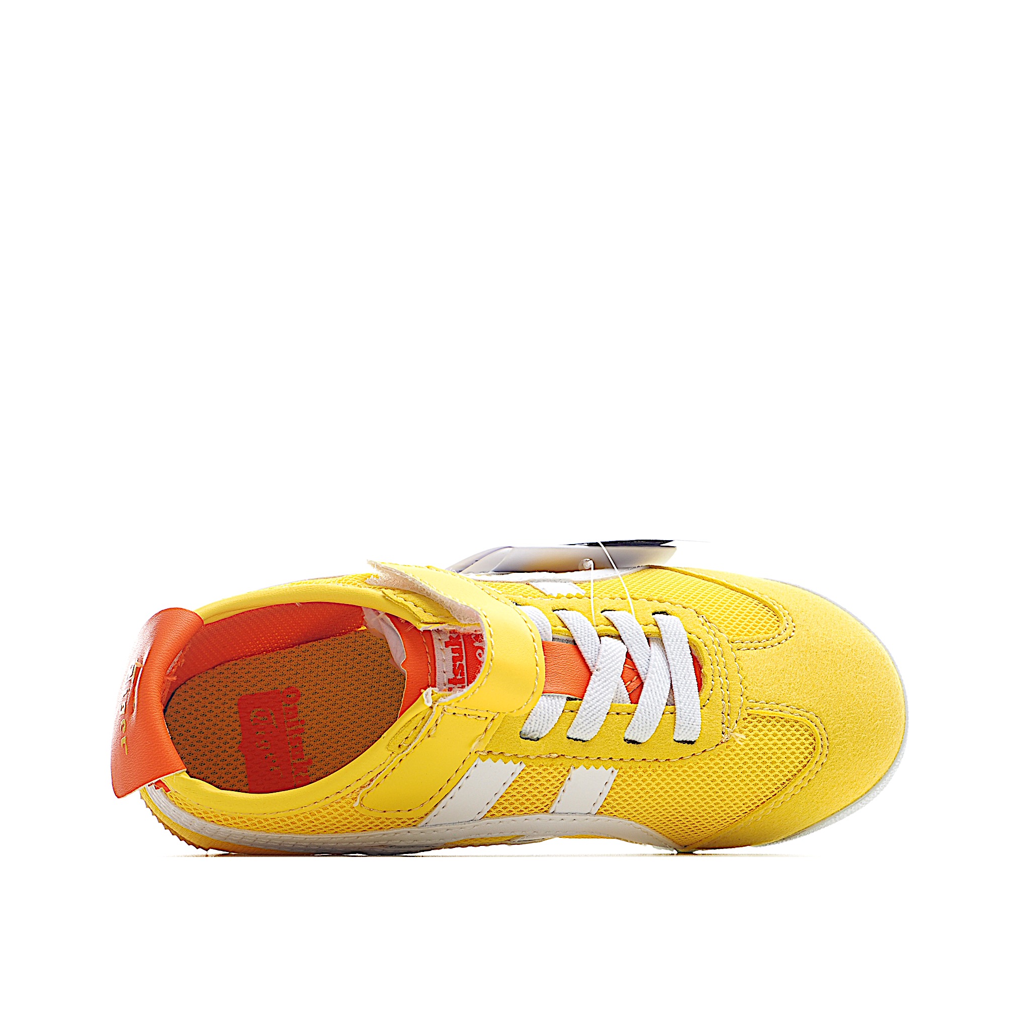 图片[4]-亚瑟士网面单扣儿童鞋24-39 Onitsuka Tiger从款式颜色造型上体现出追求舒适和细节的完美，鞋类更是推崇手工制作的严谨与完美，融舒适性与可穿性的设计风格-选品中心