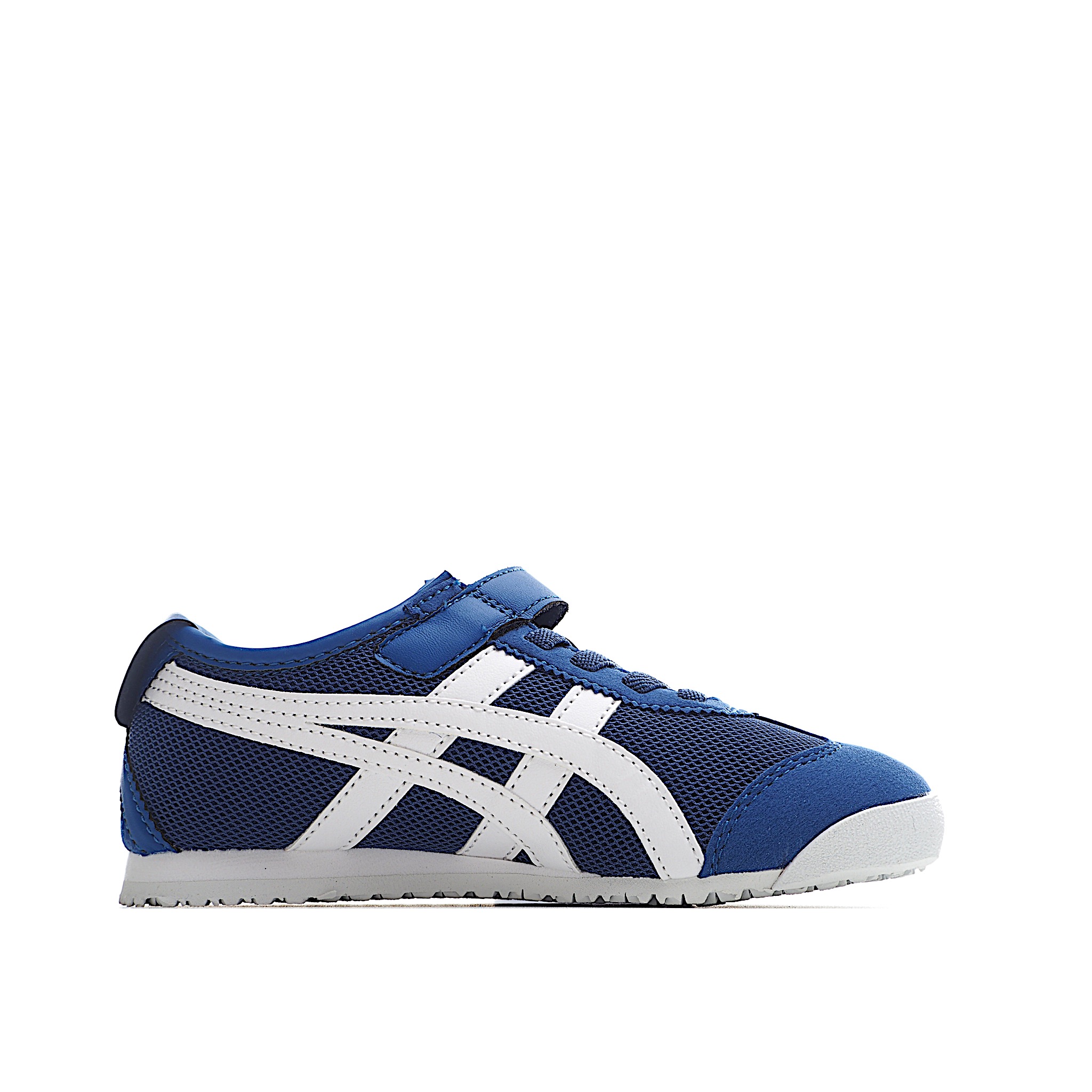 图片[3]-亚瑟士网面单扣儿童鞋24-39 Onitsuka Tiger从款式颜色造型上体现出追求舒适和细节的完美，鞋类更是推崇手工制作的严谨与完美，融舒适性与可穿性的设计风格-选品中心