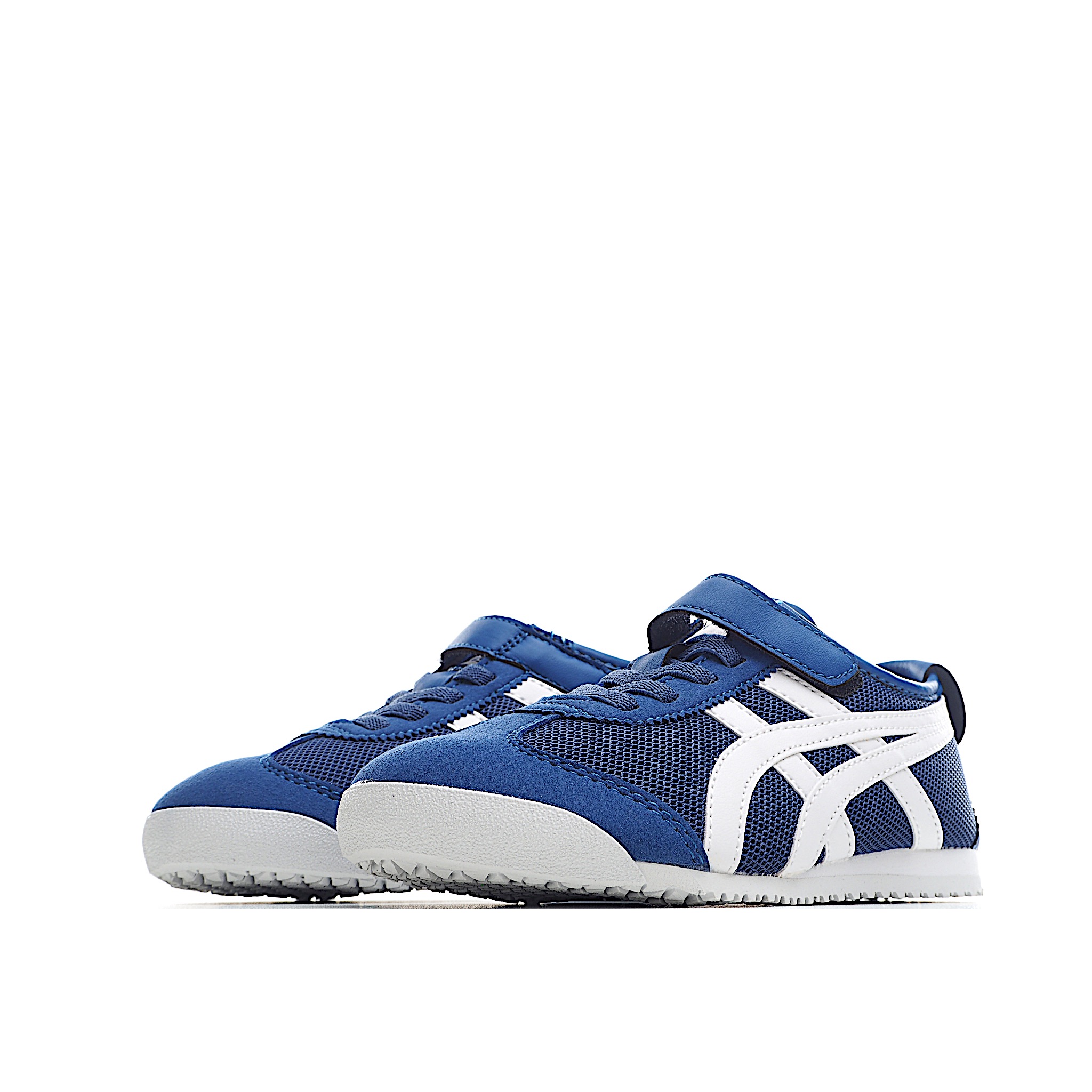 图片[2]-亚瑟士网面单扣儿童鞋24-39 Onitsuka Tiger从款式颜色造型上体现出追求舒适和细节的完美，鞋类更是推崇手工制作的严谨与完美，融舒适性与可穿性的设计风格-选品中心