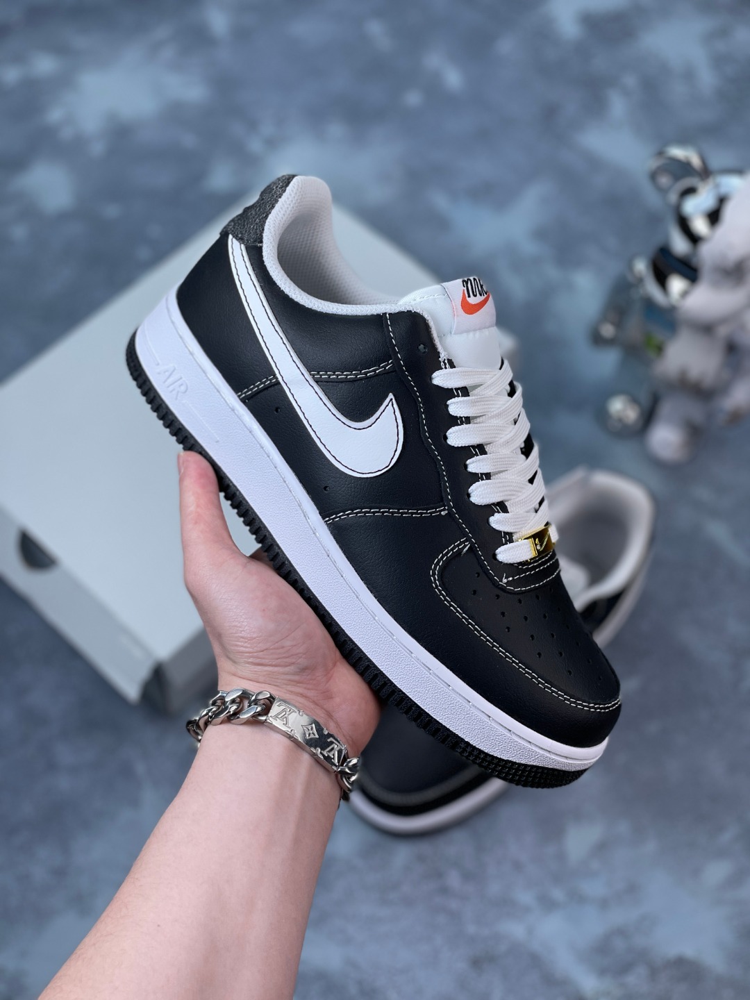 Nike NK Air Force 1 Low, Air Force One low top versátil casual deportivo skate shoes. Amortiguación suave y elástica y …
