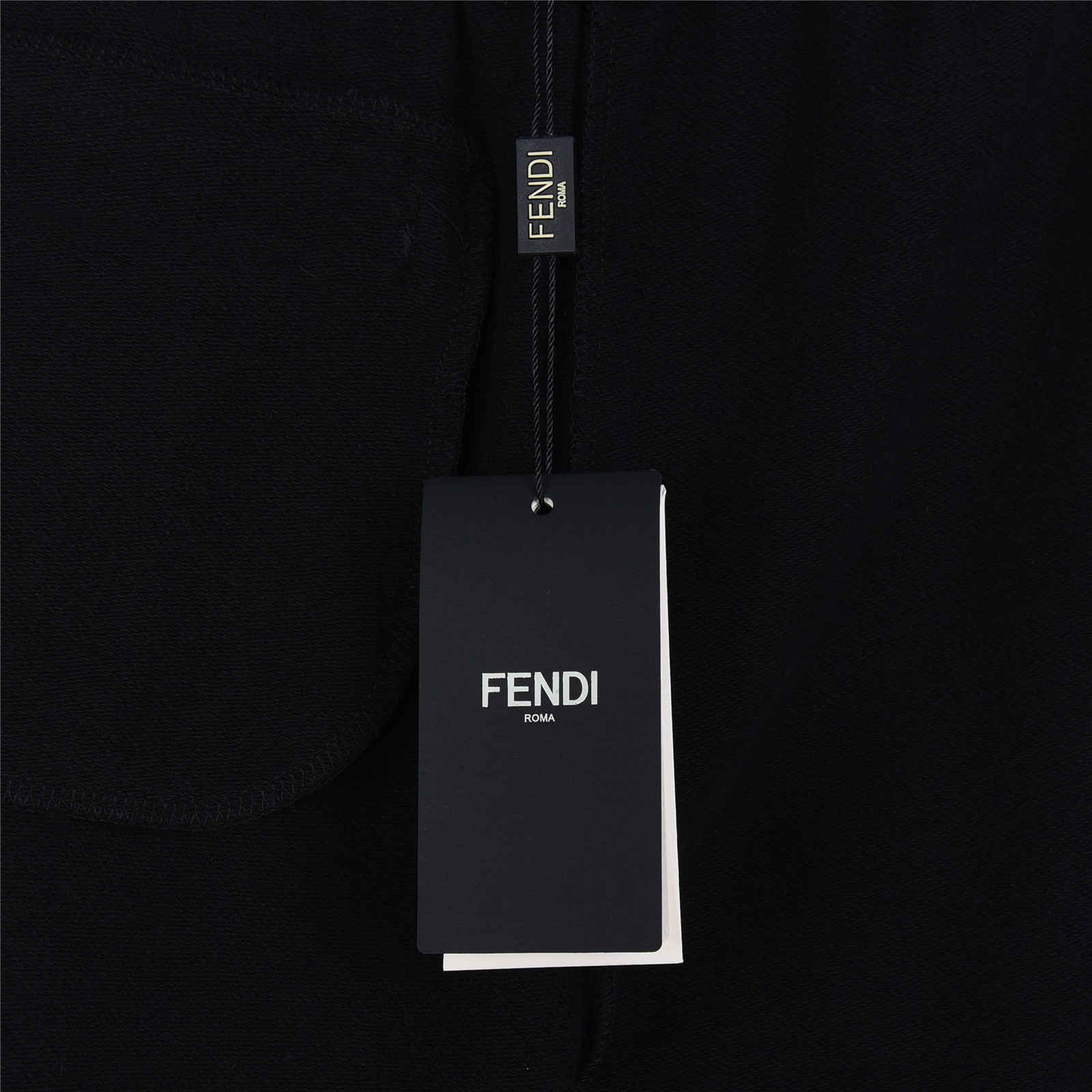 Fendi/芬迪 22ss 经典侧边双F织带logo短裤