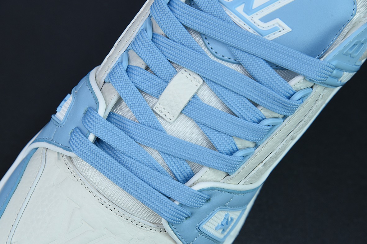 D05G7顶级纯原 Louis vuitton 路易威登 Trainer 路易威登运动鞋新配色 LV白兰