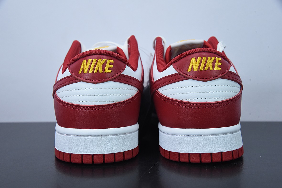 H03K5 纯原 NiKe Dunk SB Low  复古白红低帮休闲运动滑板板鞋  货号：DD1391-602
