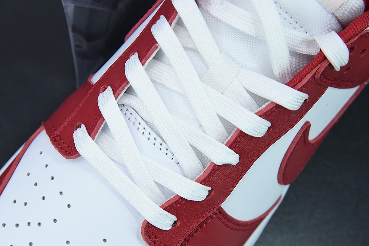 H03K5 纯原 NiKe Dunk SB Low  复古白红低帮休闲运动滑板板鞋  货号：DD1391-602