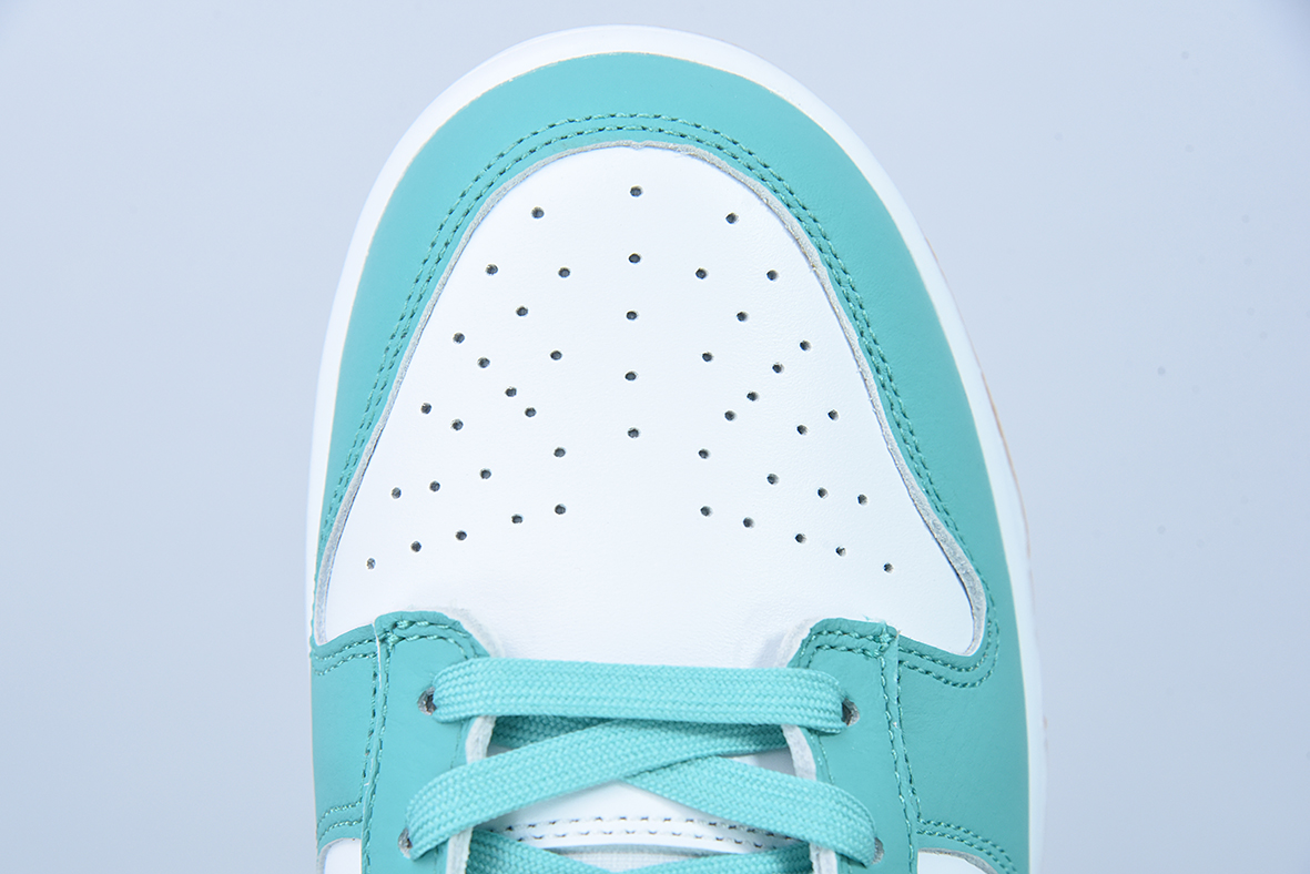H03K5 纯原 NK Dunk Low "Teal Zeal" 水鸭青 蒂芙尼低帮休闲运动滑板板鞋  货号 DV2190-100