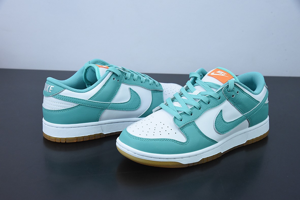 H03K5 纯原 NK Dunk Low "Teal Zeal" 水鸭青 蒂芙尼低帮休闲运动滑板板鞋  货号 DV2190-100