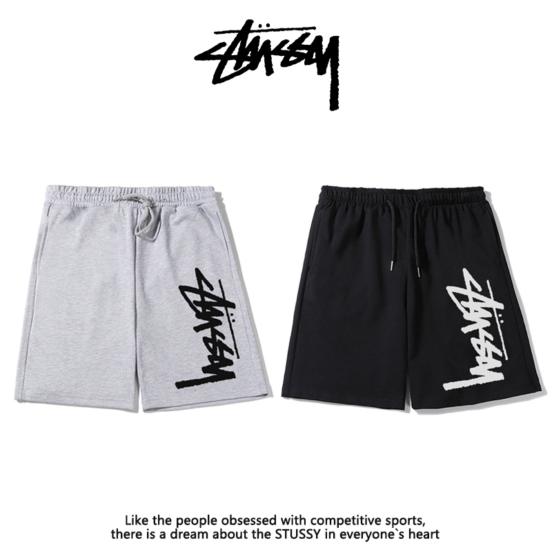 Where to find best
 Stussy AAA
 Clothing Shorts Black Grey Printing Unisex Cotton