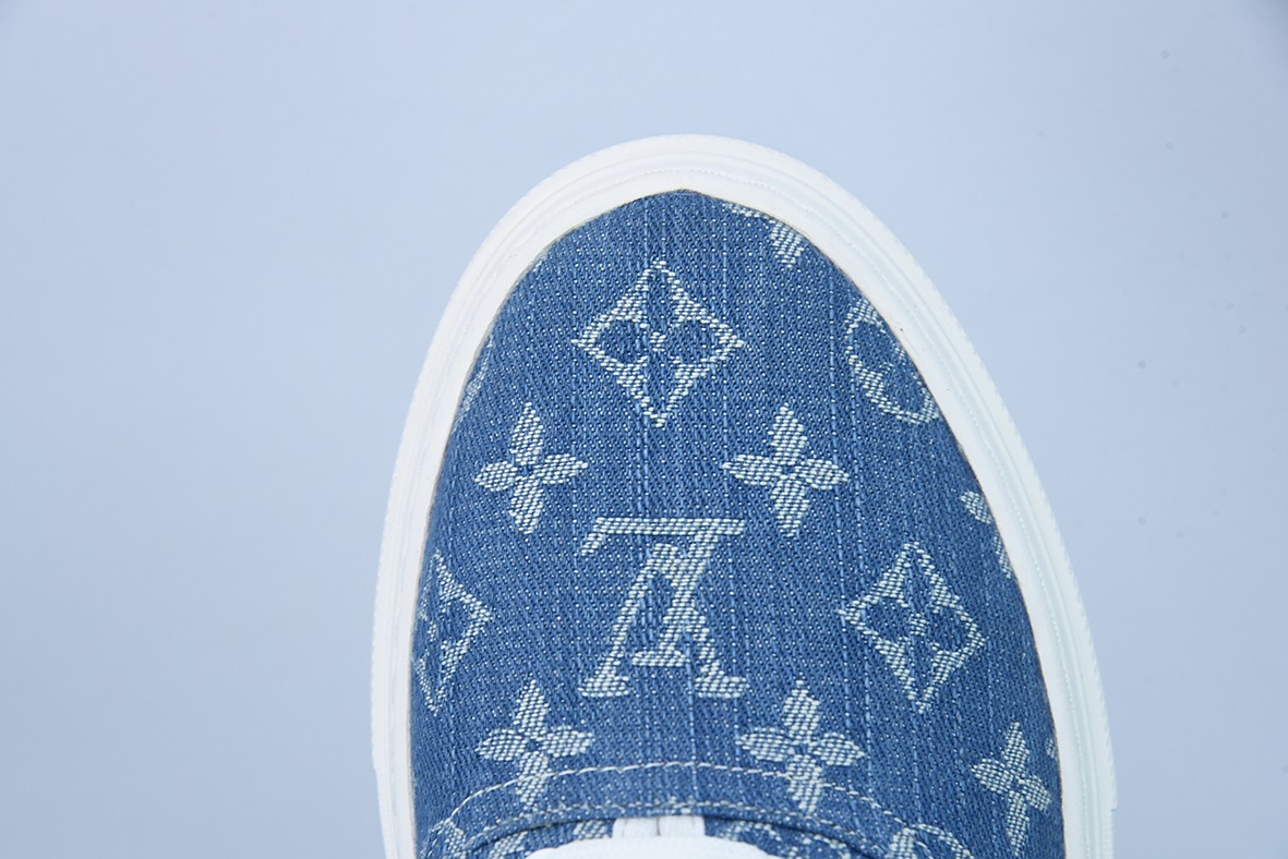 LV/路易威登 G00H7 驴家系列 LV牛仔帆布鞋 丹宁鞋