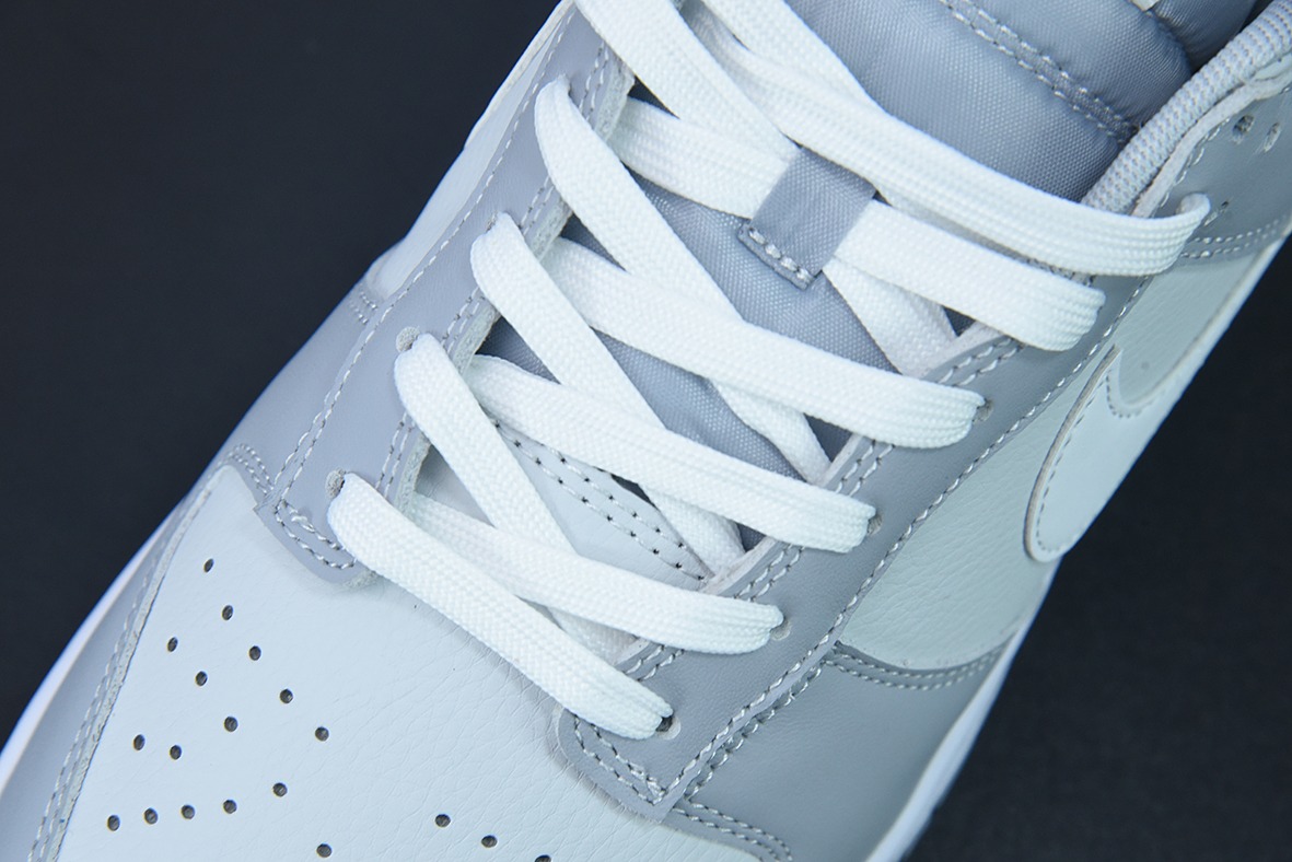 M00M5 纯原版本 Nike Dunk Low Retro “Grey White” 酷灰低帮休闲运动滑板板鞋 主货号:DJ6188-001