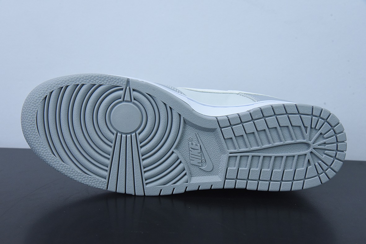 M00M5 纯原版本 Nike Dunk Low Retro “Grey White” 酷灰低帮休闲运动滑板板鞋 主货号:DJ6188-001