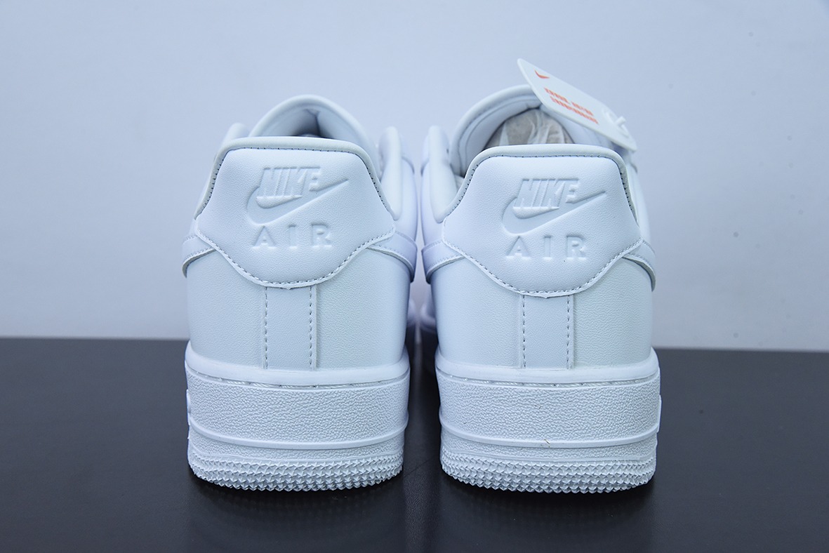 Nk Air Force 1'07 Low "Fresh" 空军一号全皮纯白低帮休闲板鞋 货号:DM0211-100