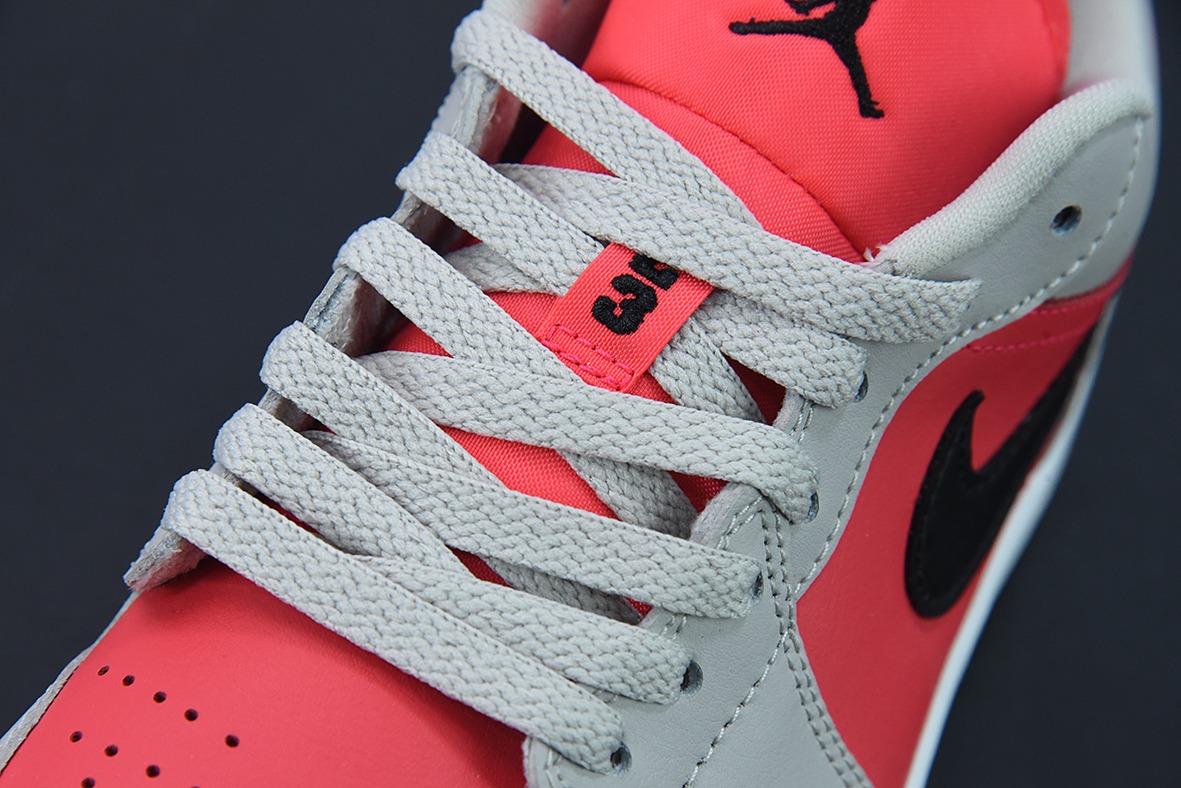 Air Jordan 1 AJ1 灰粉红防 红外线 低帮男女休闲球鞋 货号:DC0774-060