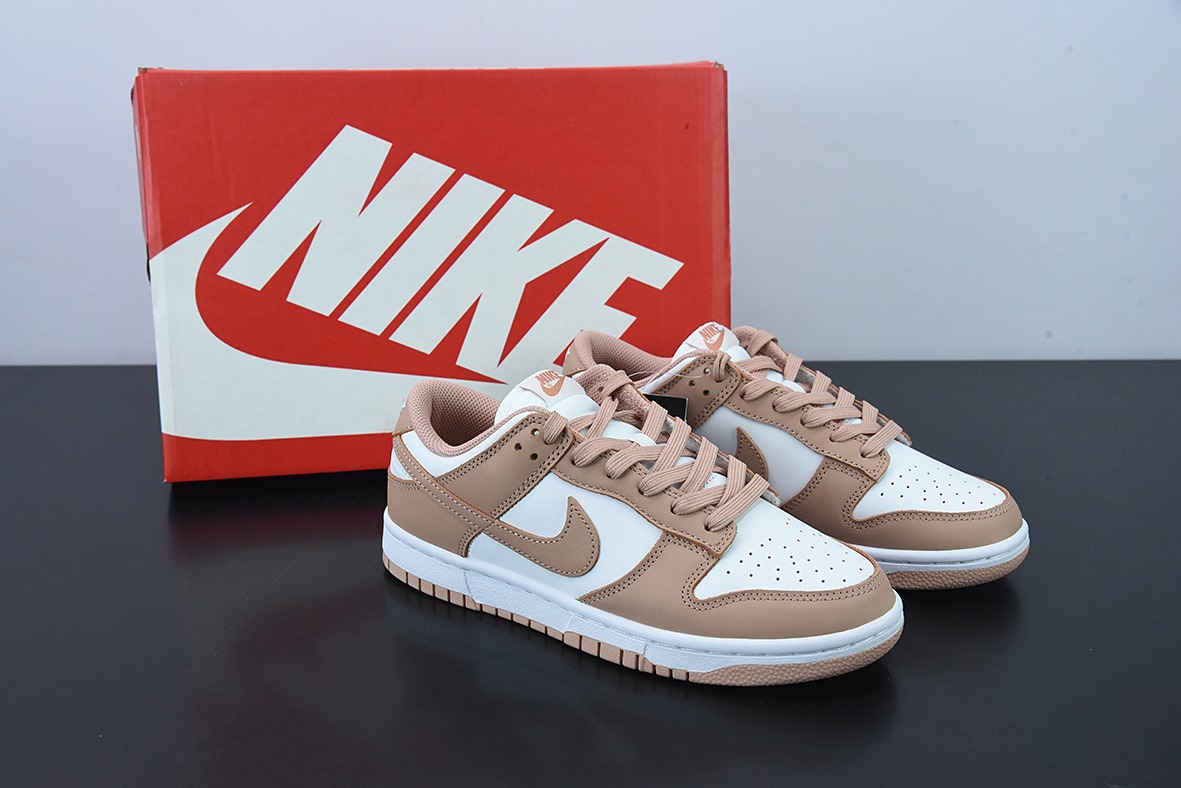 H03N5 纯原 NK Dunk Low "Rose Whisper" 玫瑰粉低帮休闲运动滑板板鞋 货号:DD1503-118